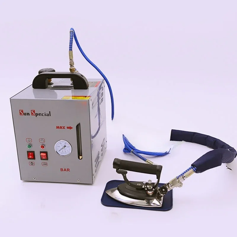 Промышленный паровой электрический утюг под давлением полный гладильная машина