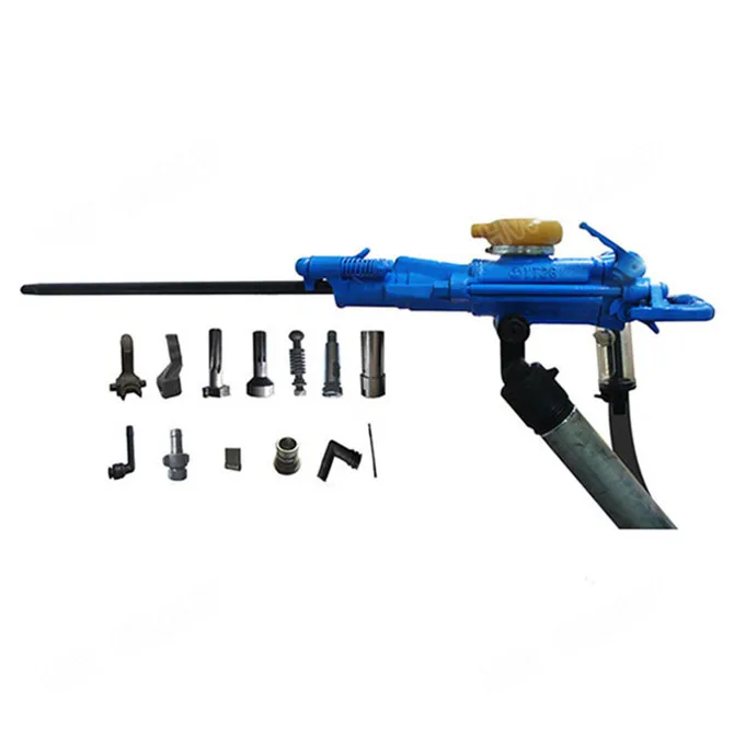 Hand held tunnel drilling machine,air leg rock drill, jack h
