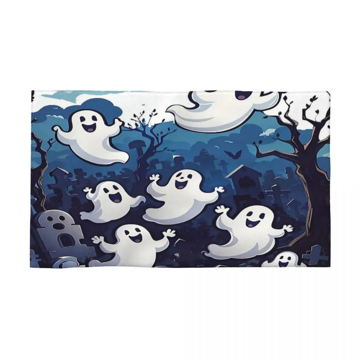 Cool Scary Ghosts Group Halloween 40x70cm Face Wash Cloth Mi