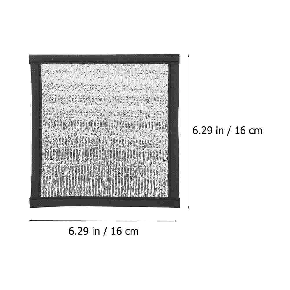 4 шт. аксессуары для черепах грелка коврик животных рептилий под изоляционный бак