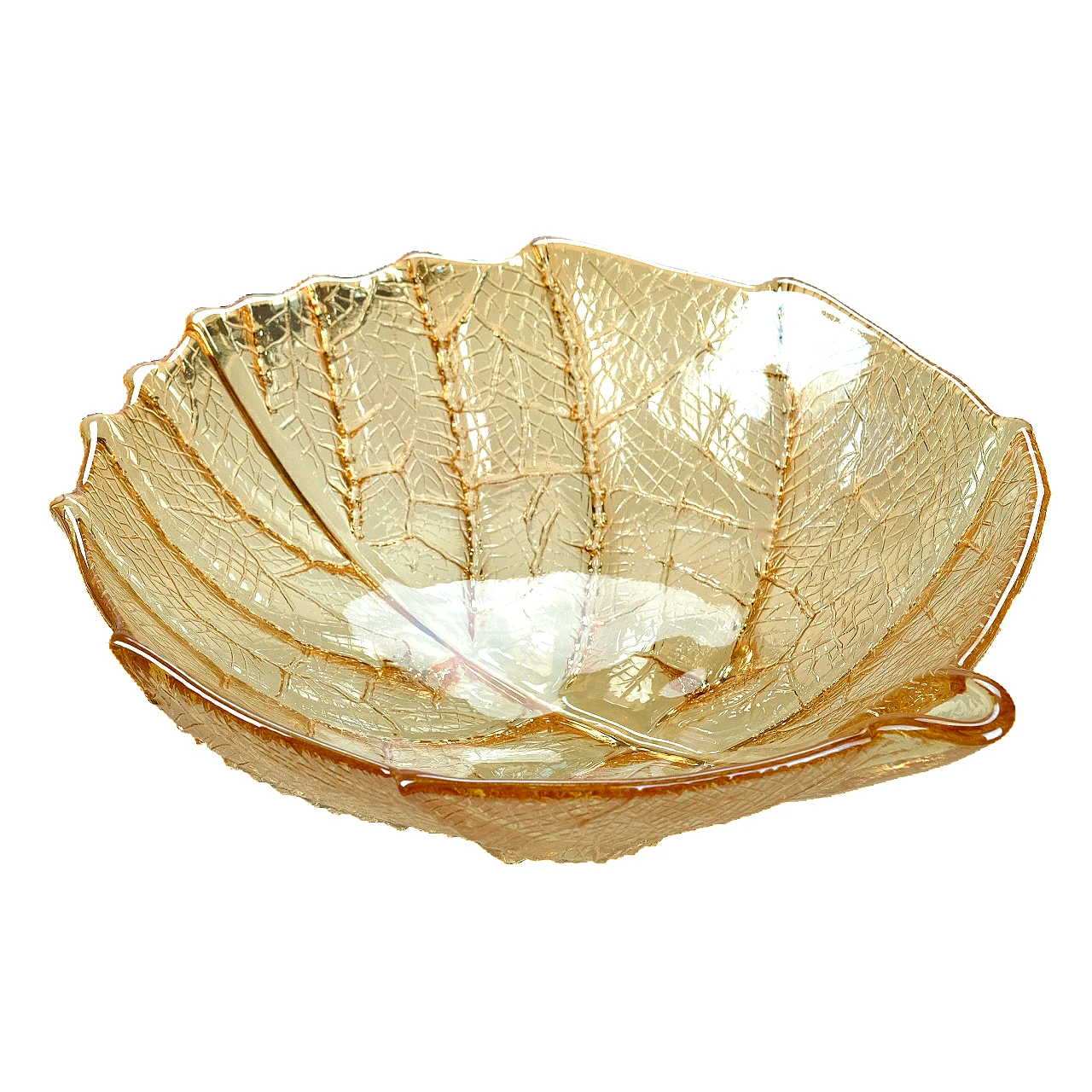 

Тарелка для фруктов, Хрустальная тарелка для мытья лобового стекла, тарелка для фруктов в форме листа, цветная стеклянная тарелка для фруктов, лоток для сушеных фруктов без свинца