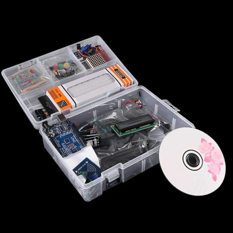 Супер стартовый комплект для обновленной версии Arduino UNO R3 обучающий с розничной