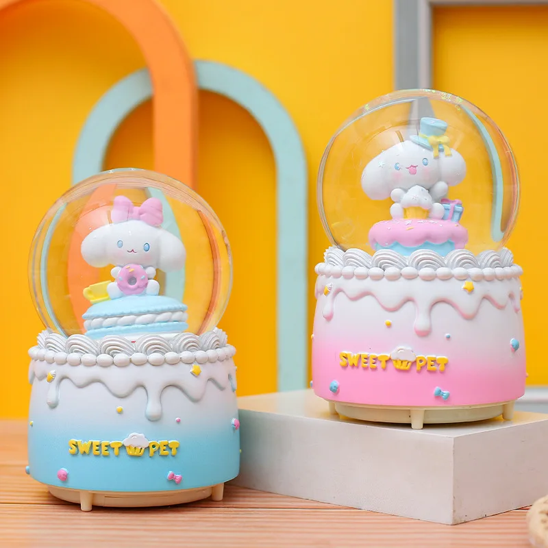 Snowflake Luminous Music Box Room Decoration Children's Girls Holiday Gifts