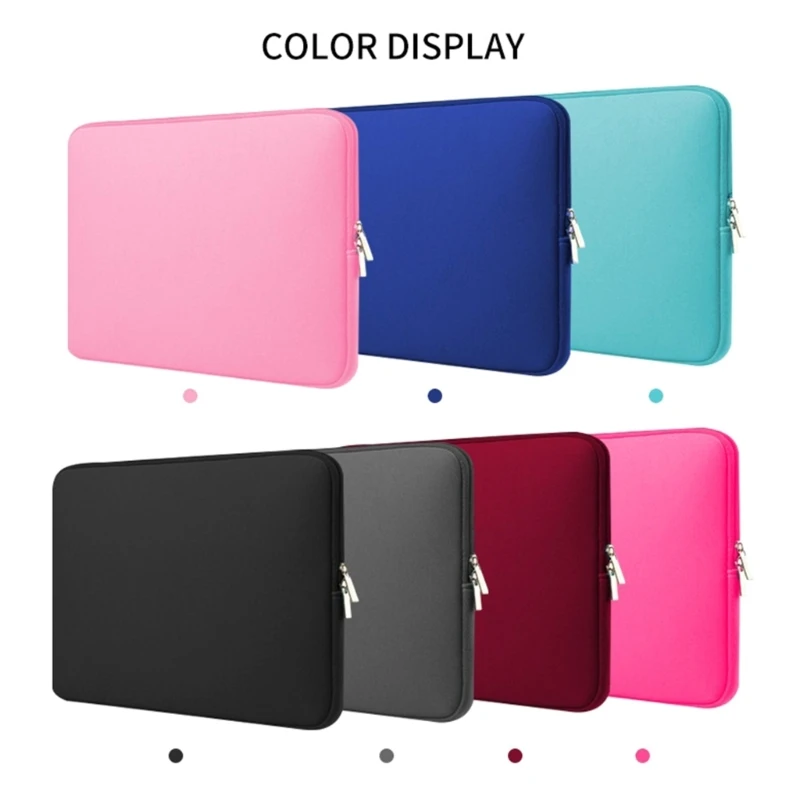 

Notebook Carrying Handbag with Zipper Portable Pouch Bag 11/13/14/15.6-inch