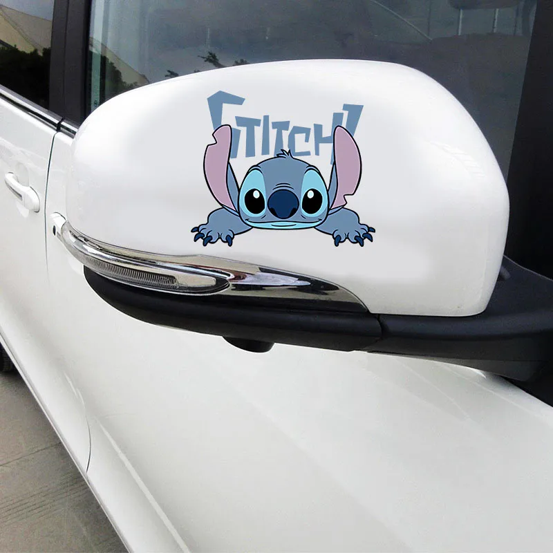 Мультфильм Лило и Стич автомобильные аксессуары авто наклейка зеркало заднего