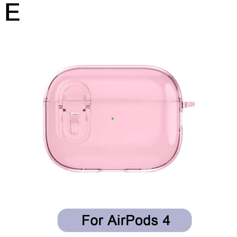 Прозрачный защитный чехол для наушников с замком AirPods 4