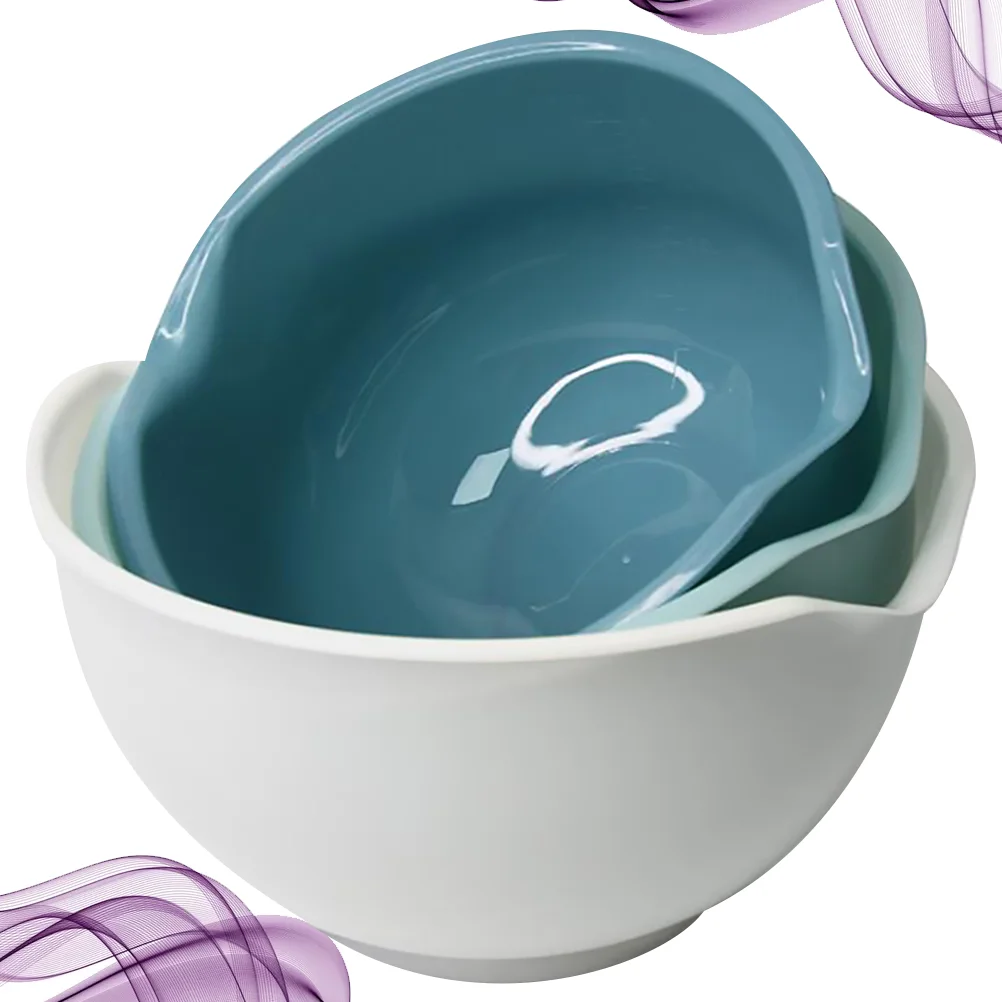 

3Pcs Bowl Snack Plate Bowl Stylish Bowl Cereal Bowl Salad Bowl Salad Bowl for Home Kitchen