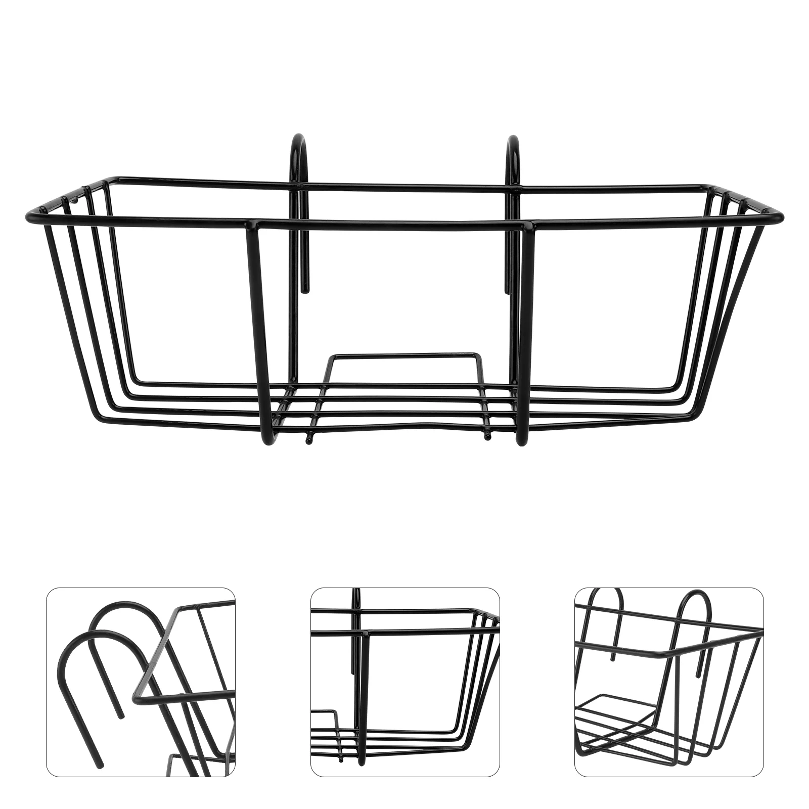 1Pc Rustproof Flowerpot Holder Decorative Hanging Rack Railing Flower Rack