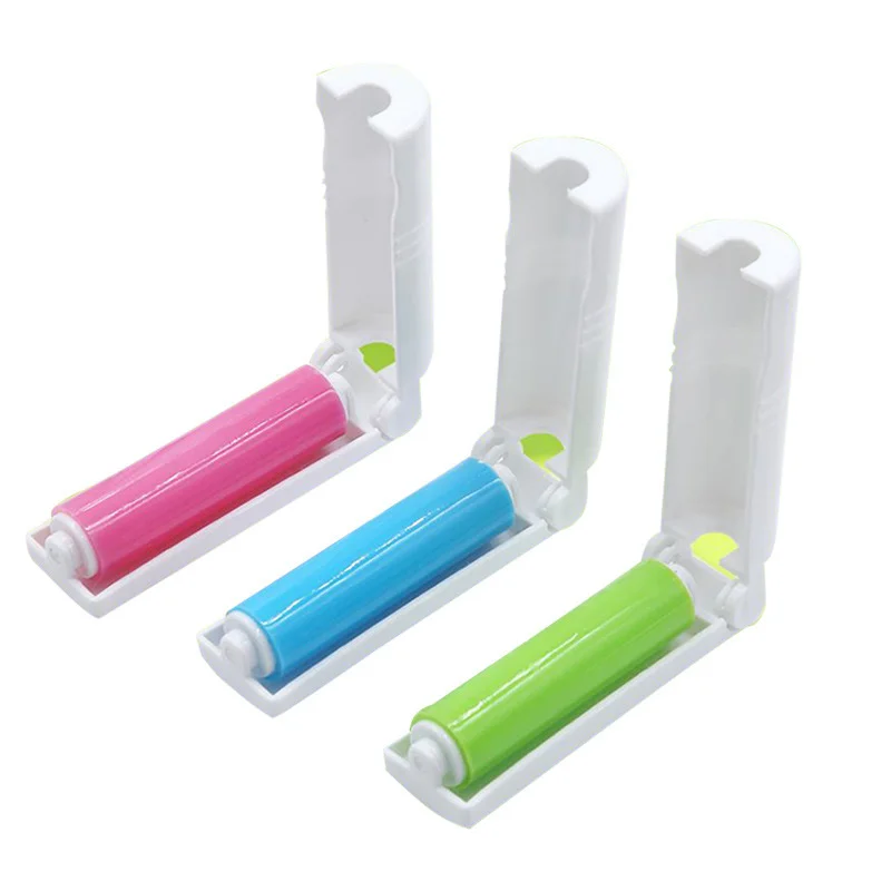 

Dust Remover Clothes Fluff Dust Catcher Dust Drum Lint Roller Recycled Foldable Drum Brushes Hair Sticky Washable Portable