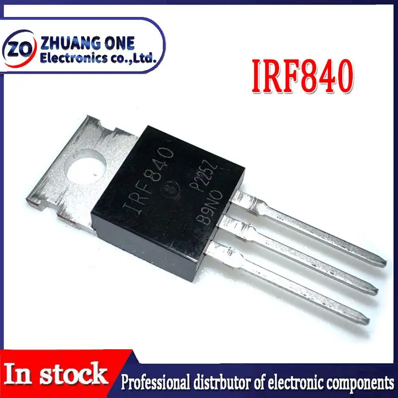10 шт./партия, новое пятно IRF840PBF IRF840 500V 8A TO-220