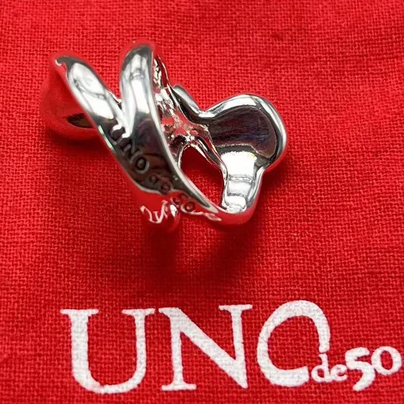 UNOde50 2023 новинка хит продаж в Европе и Америке модное кольцо высокого качества с