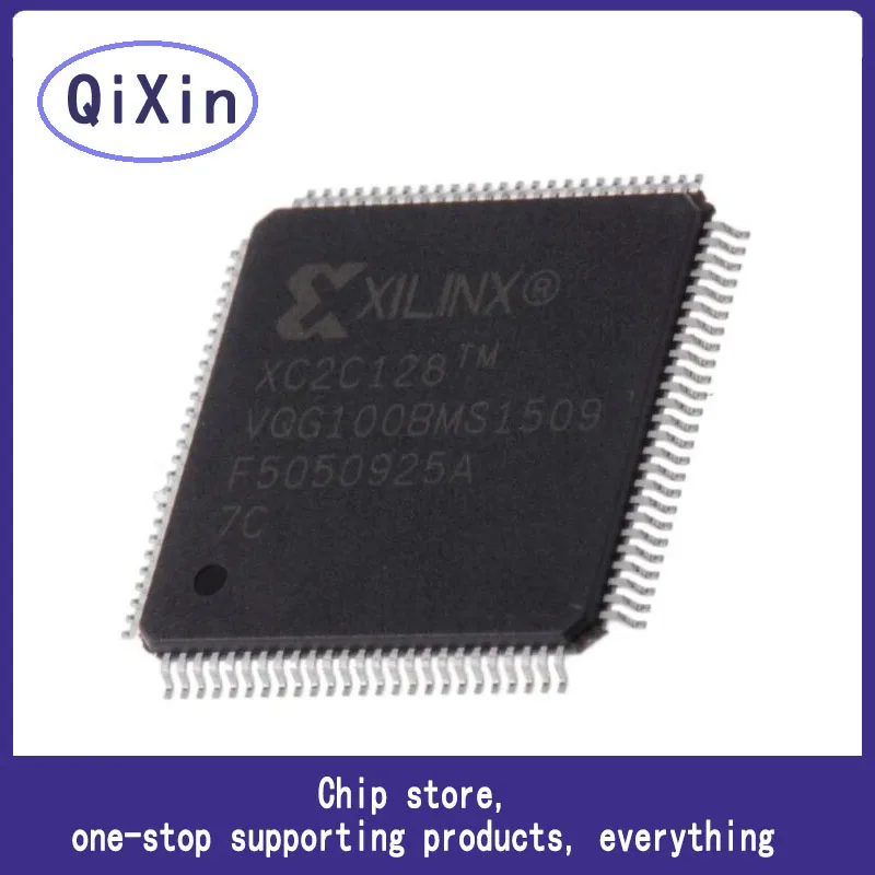 

XC2C128-7VQG100C QFP 100% Original Brand New