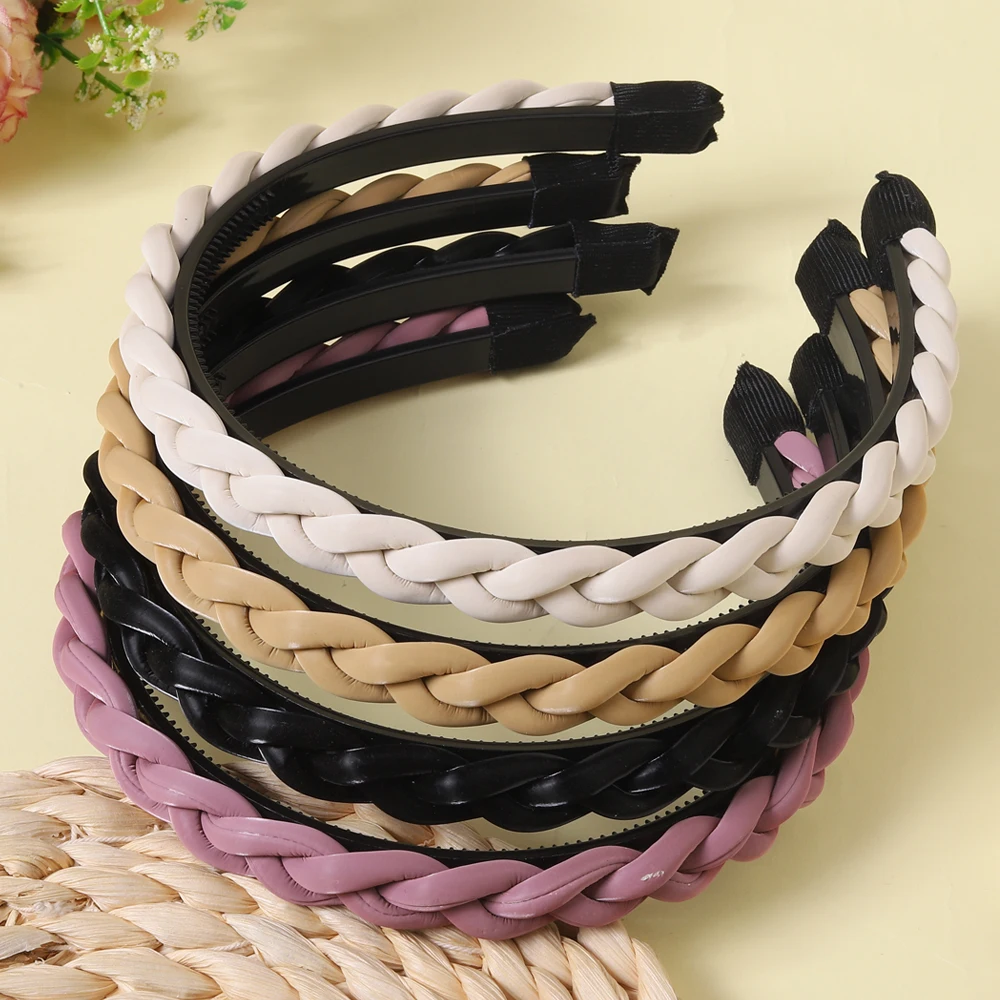 

2023 New Hot Sell Basic Head Band Girls Hair Comb Hair Pin Frosted Hair Hoop Children Headwear Girls Kids Women Hair Accessories