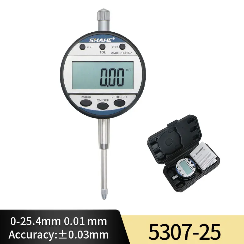 

Цифровой индикатор Shahe 0-12,7/25,4 мм 0,01 мм