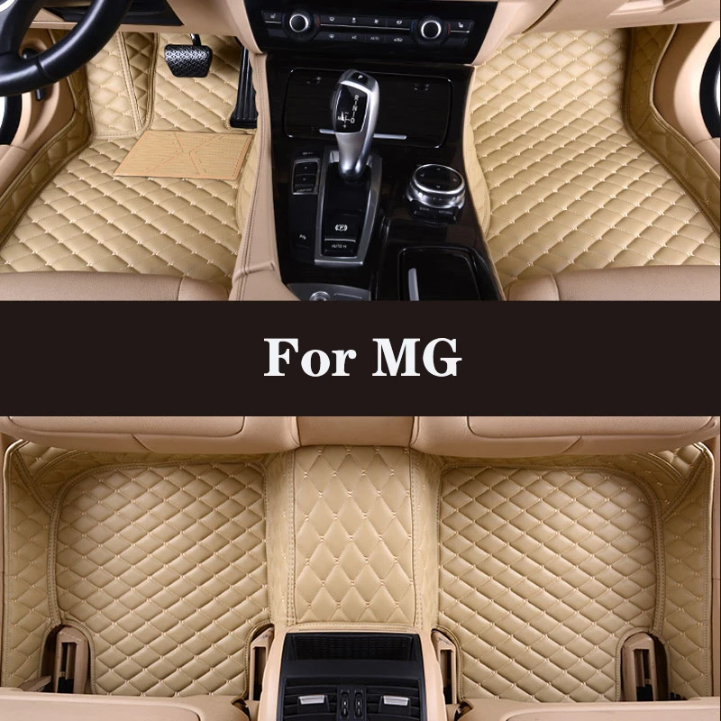 

Full Surround Custom Leather Car Floor Mat For MG MG3 MG5 MG6 MG7 GT ZS HS RX5 TF GS MGF Auto Parts