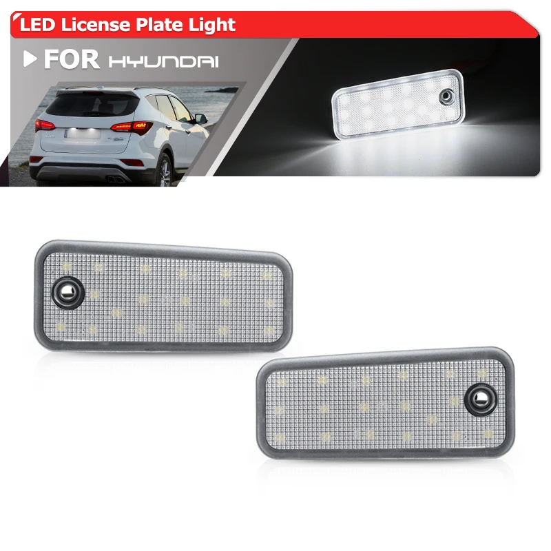 

Error Free For Hyundai Santa Fe DM Grand Santa Fe NC 2013-2018 Car Rear Led Number License Plate Light Kits OEM: 92501-2W000