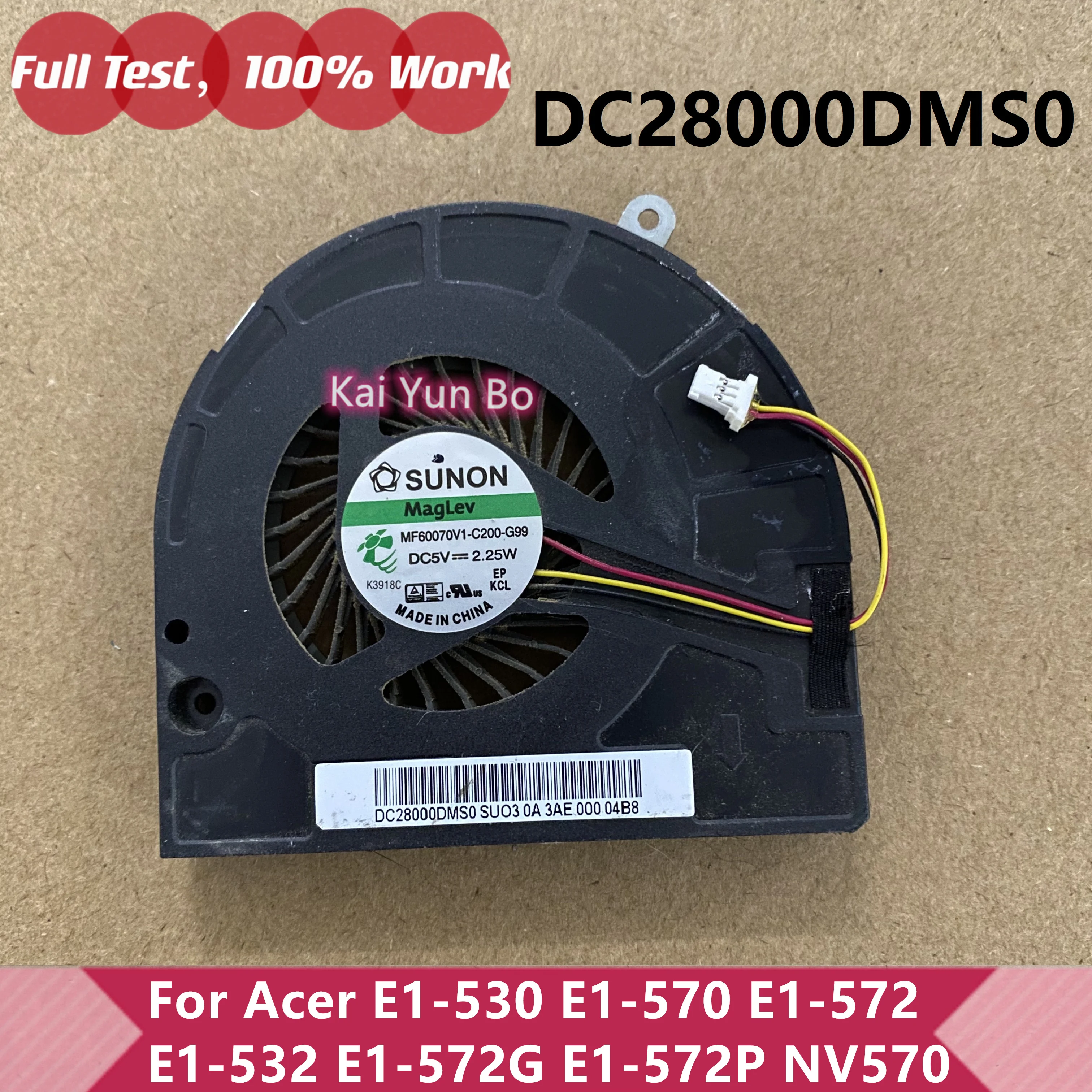 

Acer Aspire E1-530 E1-570 E1-572 E1-532 E1-572G E1-572P Z5WE1 NV570 NV570P28U NV570P Вентилятор охлаждения процессора DC28000DMS0 Оригинальный