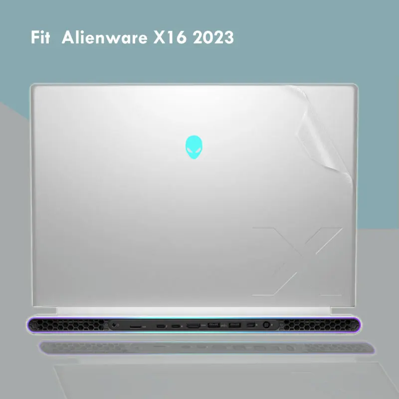 Кожаные наклейки для ноутбуков Alienware X16 2023 16 дюймов M16 R1 R2