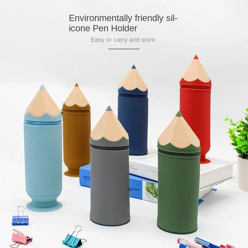 

1 шт., силиконовая сумка для ручек в форме карандаша