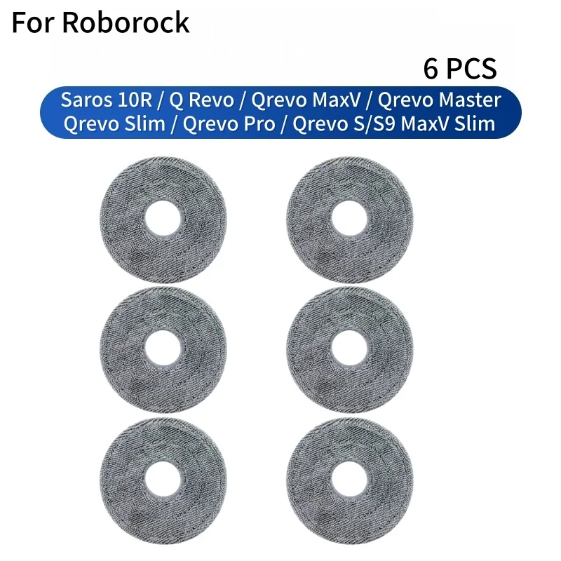 Фото Сменные накладки для робота-пылесоса Roborock Saros 10R / Q Revo / Qrevo MaxV / Qrevo Master / Qrevo Slim / Qrevo Pro / Qrevo S / S9 MaxV №5