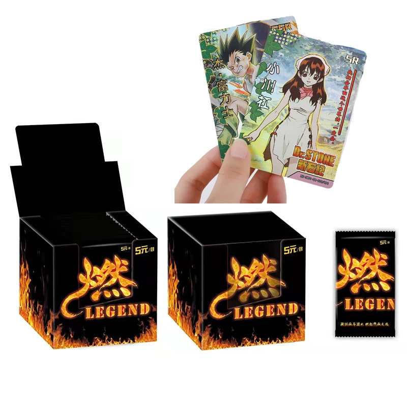 

Новейшие фигурки аниме Fire Legend, бронзирующие игры ONE PUNCH-MAN Doraemon, коллекционная карточка, детские игрушки, подарок