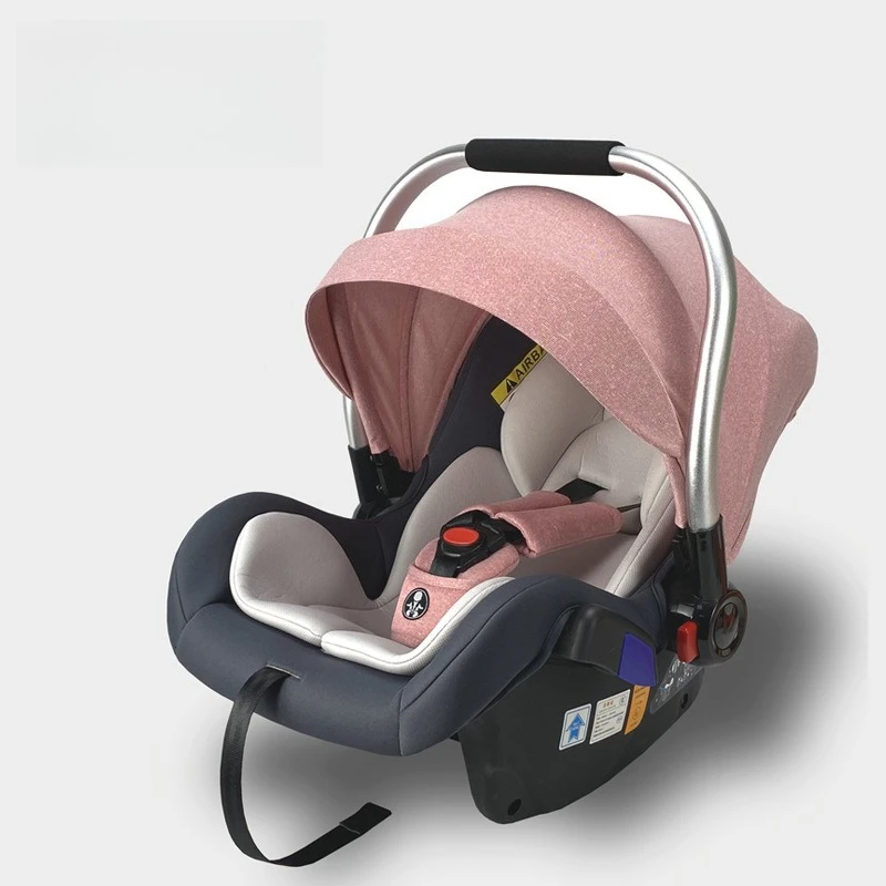 Фото Детская корзина-люлька Babyfond, портативное автокресло для новорожденных, безопасная переноска для путешествий на природе №1