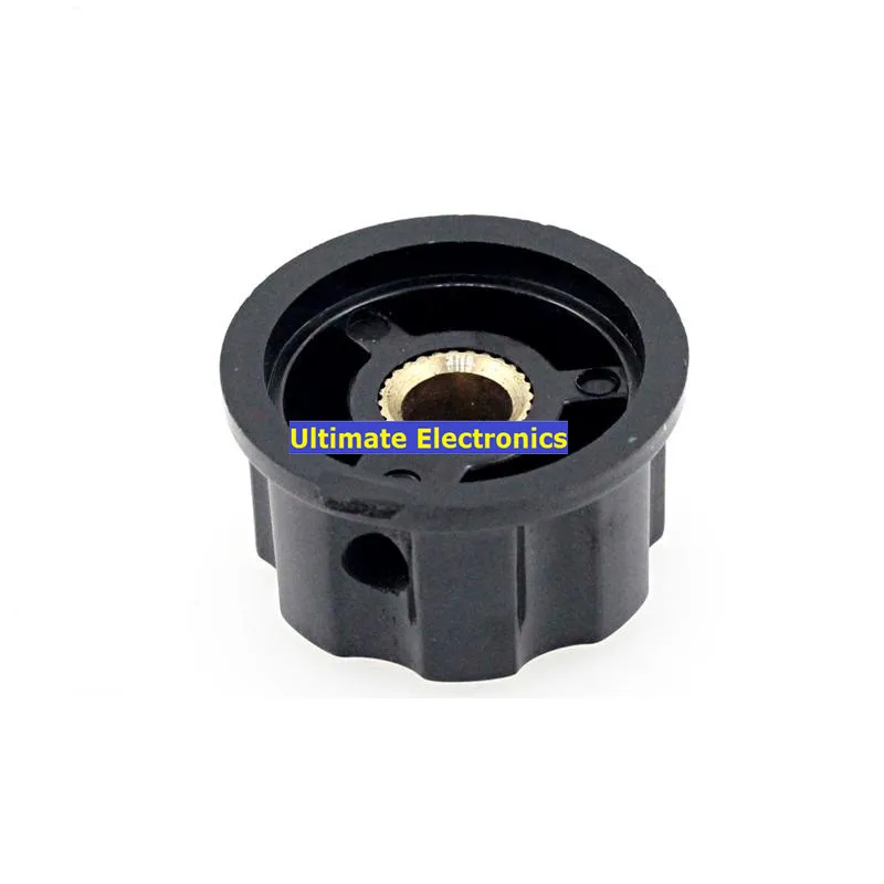 

10pcs MF-A03 Potentiometer knob WH118/WX050 Bakelite knob/hat Copper core Inner hole 6mm
