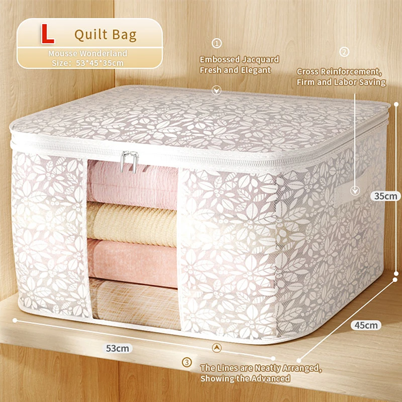 

Сумка для хранения одежды, вместительная сумка для хранения стеганых изделий, водонепроницаемая влагостойкая дорожная сумка для багажа, Домашний Органайзер для хранения