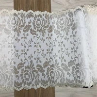 bridal lace fabric wedding dress lace accessories elastic lace trim diy embroidered french stretch lace for bra sewing crafts