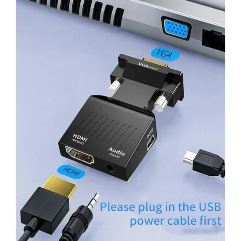 BGGQGG HDMI-VGA адаптер 1080P