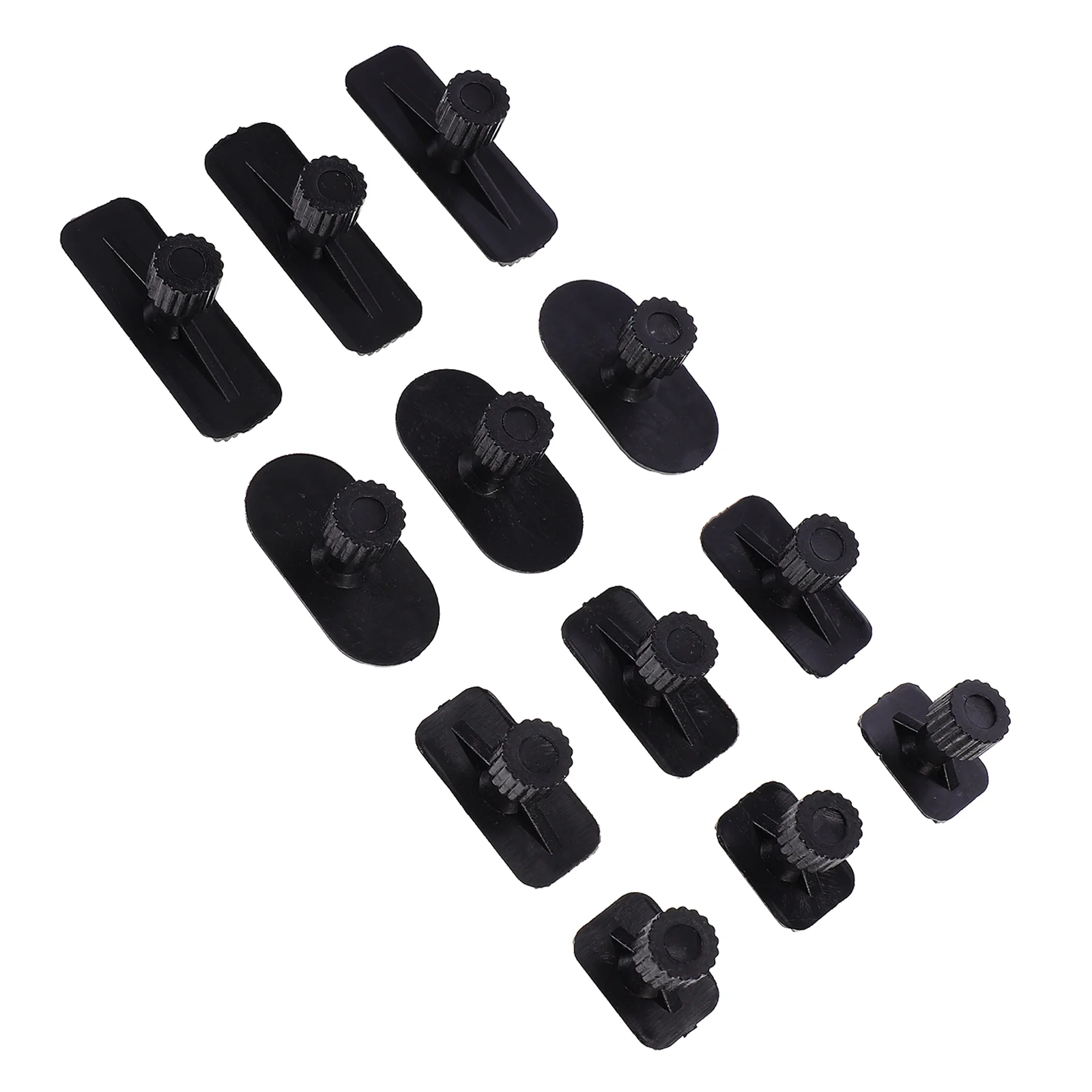 

12pcs Practical Car Body Dent Pulling Tabs Auto Repair Tabs Dent Repair Puller