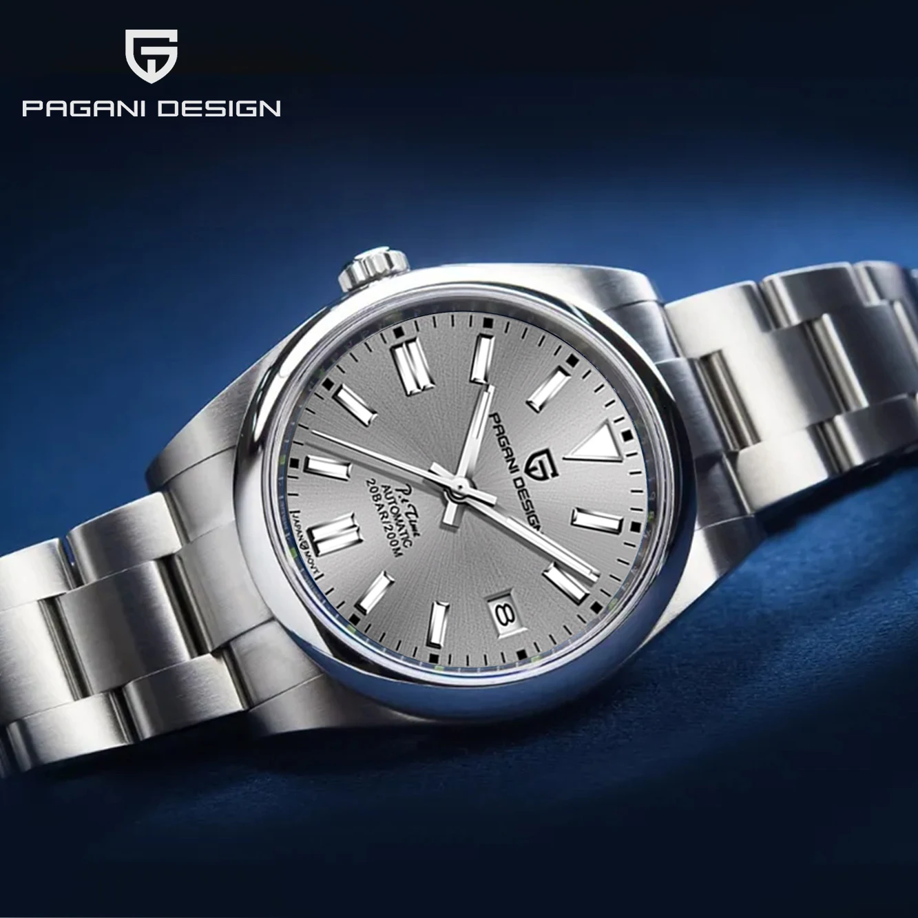 Мужские механические Автоматические часы PAGANI DESIGN 39 мм Брендовые Часы с