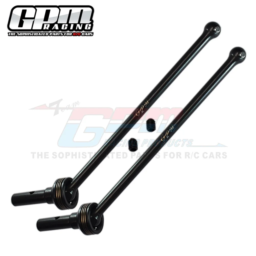 Металлические передние и задние приводные валы GPM для Traxxas 1/8 Sledge 4WD