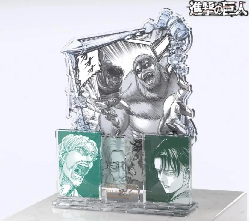 

Anime Attack On Titan Mikasa Ackerman Eren Jäger Levi Cosplay Acrylic Figure Stand Figure 4244 Kids Collection Toy