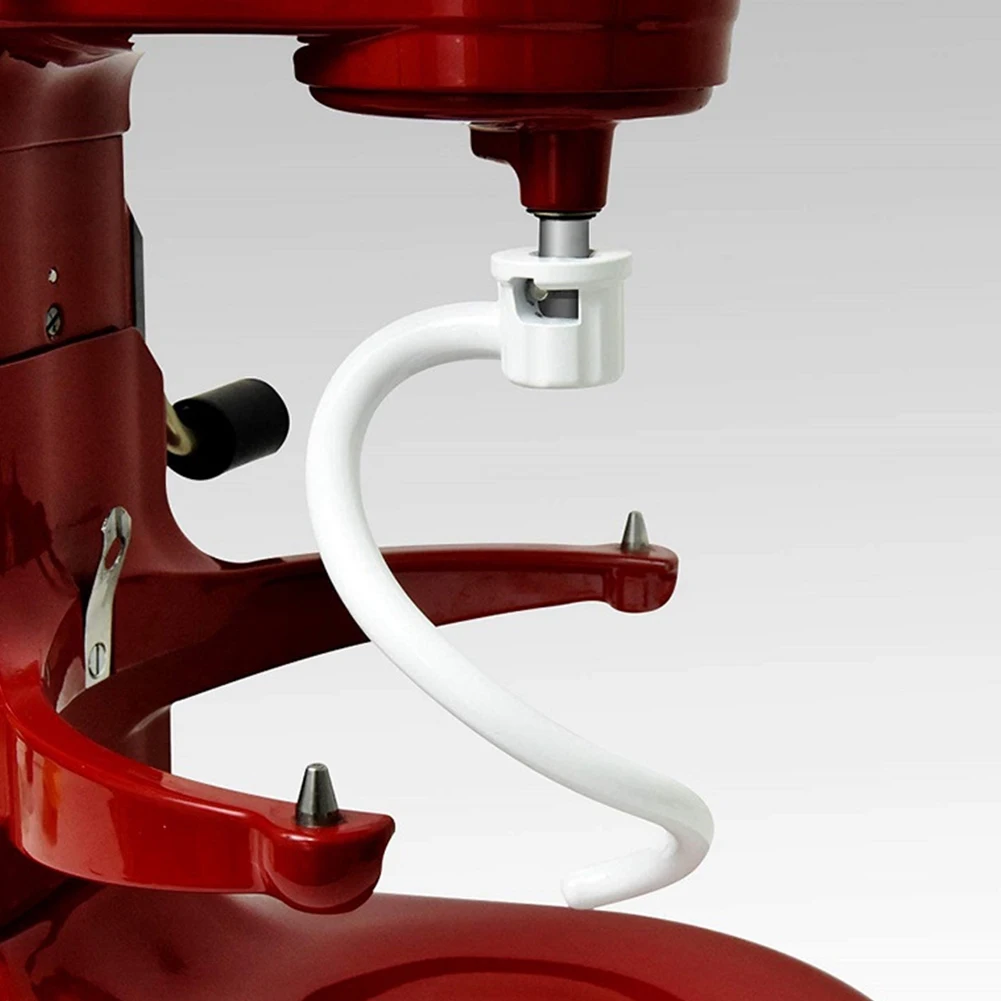 Металлический крючок для теста со спиральным покрытием вертикального