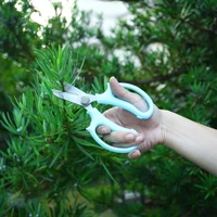 1 pcs garden scissors floral shears professional flower scissor comfortable grip handle pruning shear new