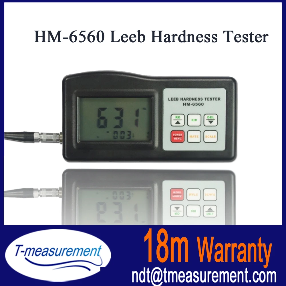 HL-HRC-HRB-HB-HV-HSD твердомер HM6560 Тестер/тестер Leeb