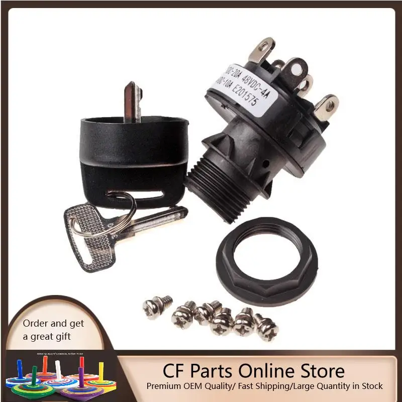 

3-Position Ignition Switch with Keys 96008-SGT 96008S for Genie S TZ QS Series
