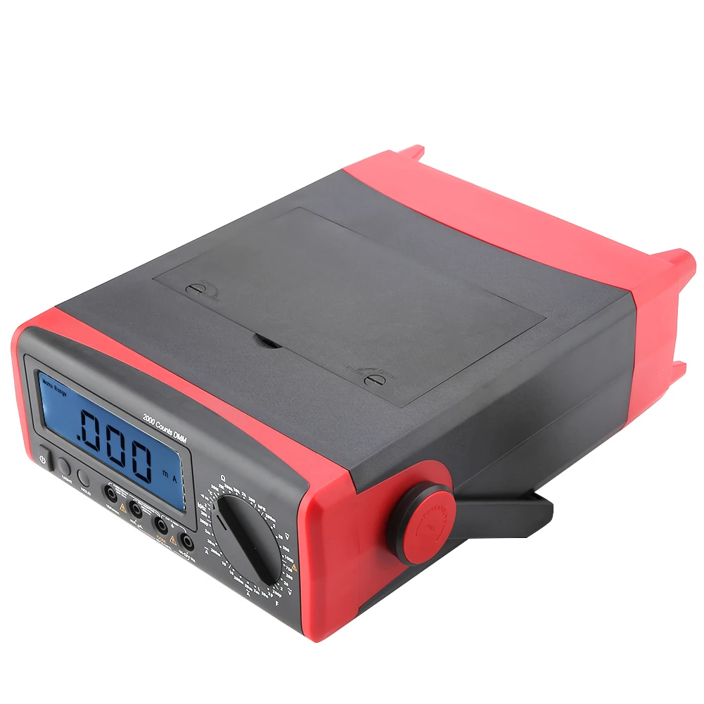 UT801 Настольный ЖК-дисплей Цифровой мультиметр Термометр 1999 отсчетов США Plug 110V