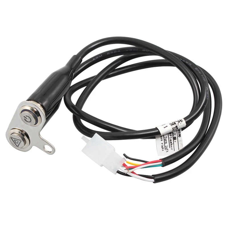 

LED Motorcycle Scooter ON-OFF Hazard Light Switch Double Emergency Warning Flasher Button Waterproof Switches Electric