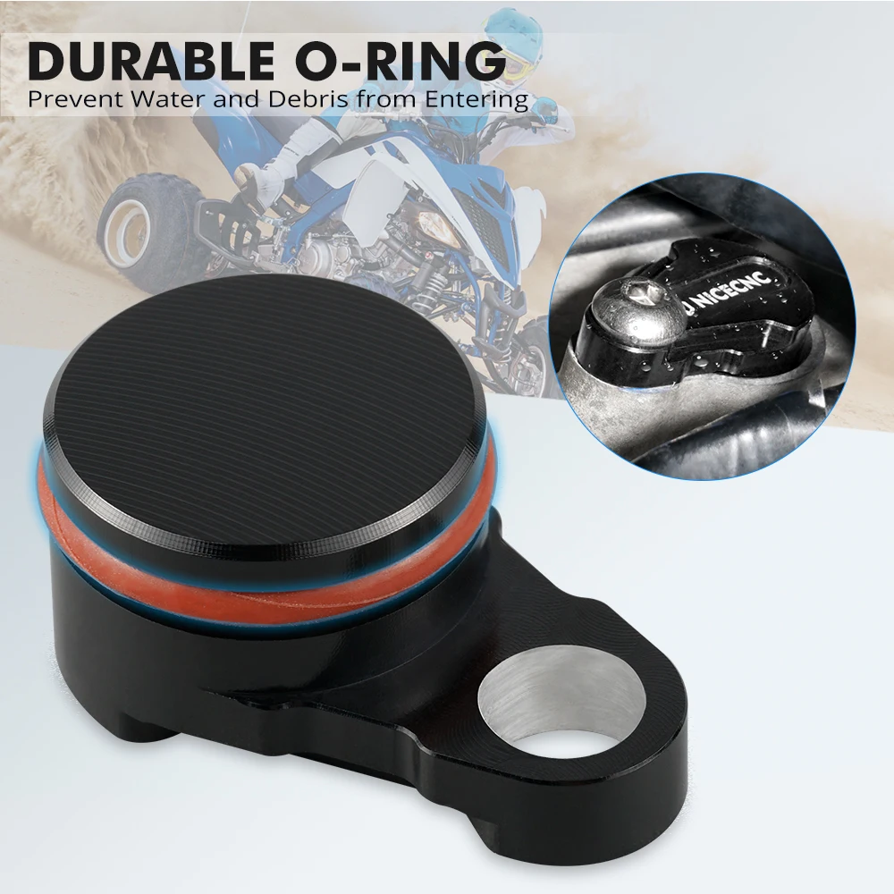 NICECNC Заглушка блока датчика скорости ATV для Yamaha RAPTOR 700 700R YFZ450R YFZ450X YFZ 450R, замена аксессуаров.