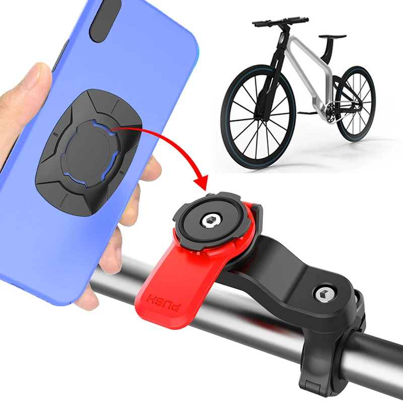 bicycle motorcycle phone gps holder universal shockproof multiple dismountable phone bracket motorcycle security lock bracket free global shipping