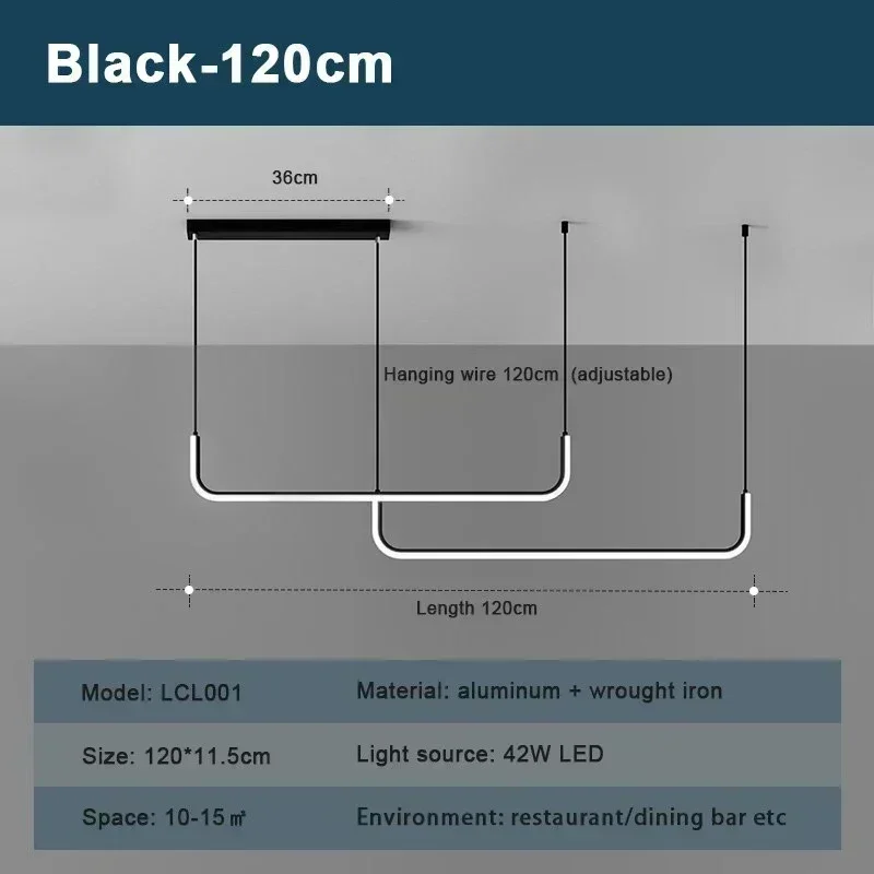 

DARHYN Золотая подвесная люстра LED