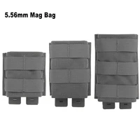 tractical 5 56mm magazine pouch molle mag holster for m4 ar15 ak 47 airsoft rifle magazine case bag military hunting accessories