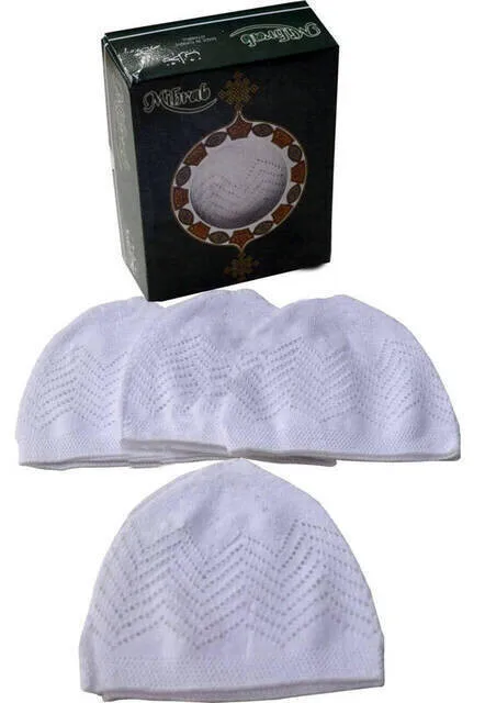 

IQRAH Namaz Skullcap Кружевной Белый (дюзинаси)-8111