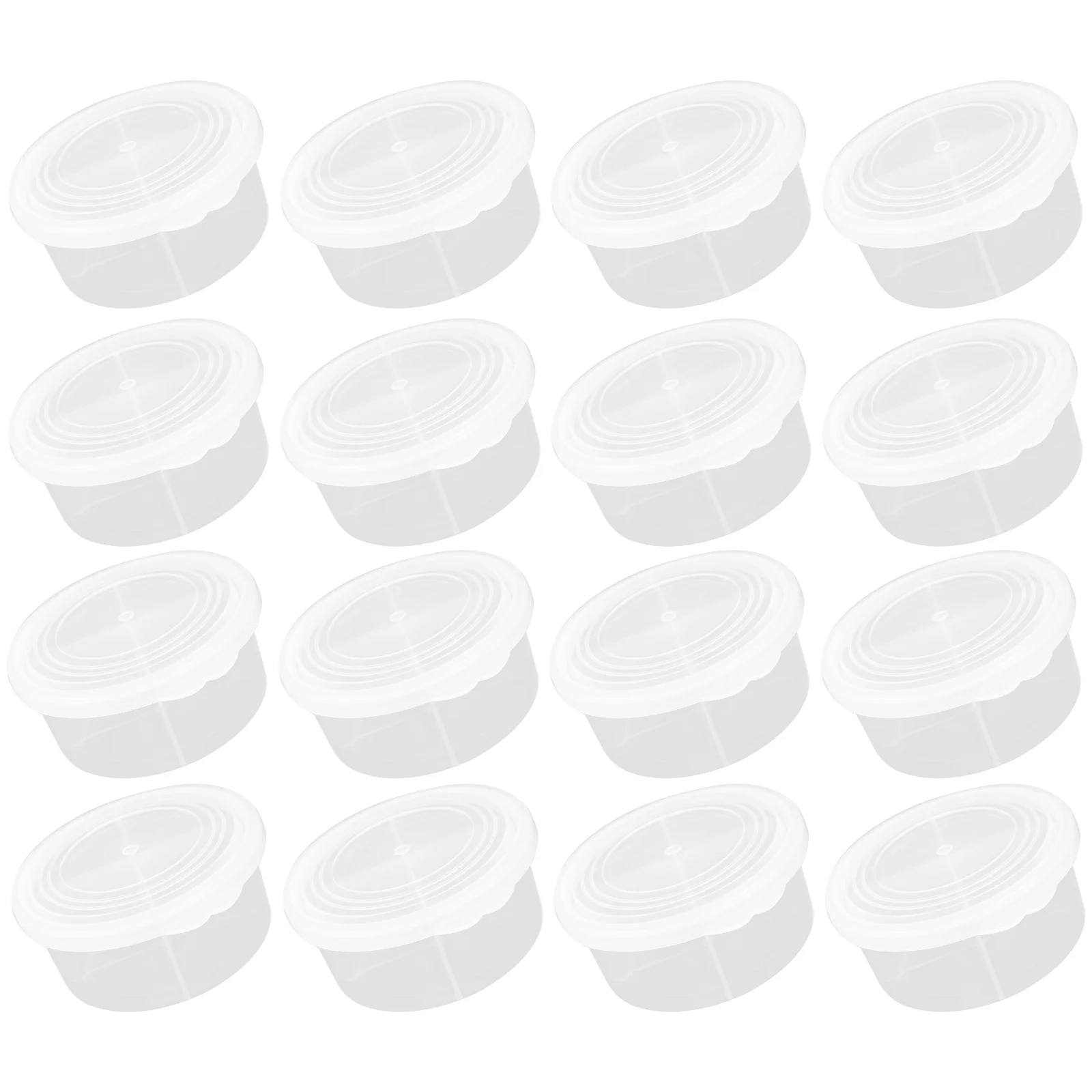 

Box Clay Bead Container Storage Jewelry Daily Jars Round Boxes Tackle Case Modeling Items Dry Air Organizer Craft Transparent