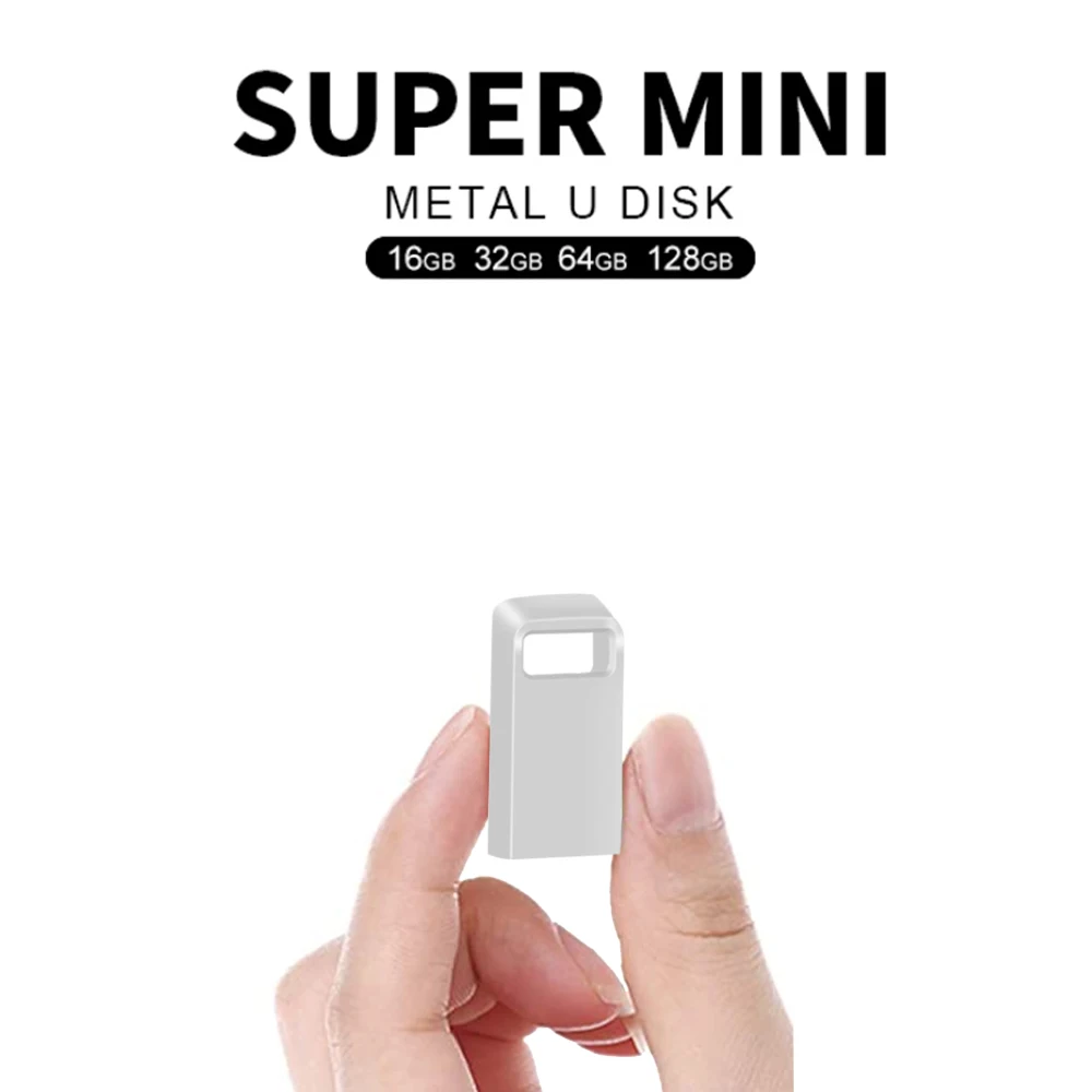 USB2.0 4 GB Disk USB Flash Drive 32 Cool Pendrive Metal 8 Pen 16 Stick Color Silver high speed | Компьютеры и офис