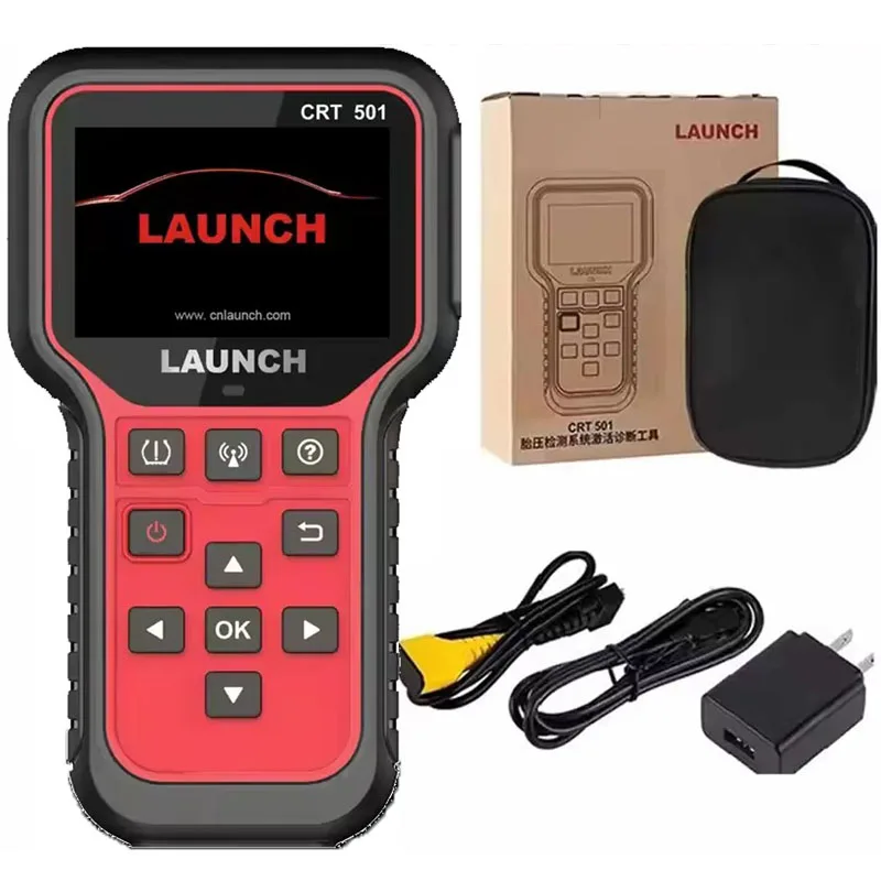 Диагностический инструмент LAUNCH CRT501 TPMS (аналог CRT5011) 315 МГц и 433 МГц, активатор датчиков давления в шинах, программатор TPMS, OBD2 сканер для перепрограммирования (art.: 3920dbfbb918c) - 3920dbfbb918c