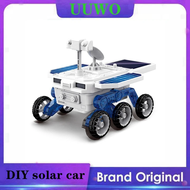 

SETM assembled electric model car children's experimental toy DIY solar planet exploration vehicle