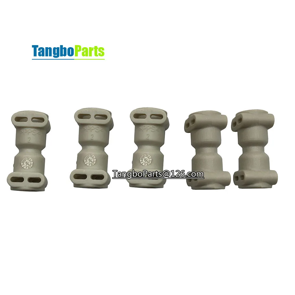 5Pcs Universal Espresso Machine Spare Parts Straight Type Two-way Joint Adapter For Dr.coffee SAECO Kalerm JURA Coffee Maker